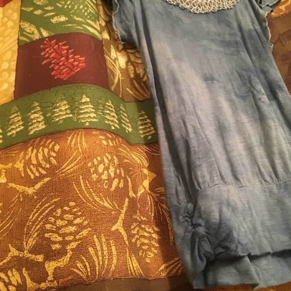 Cute short sleeve blue faded - Picture 5 of 5